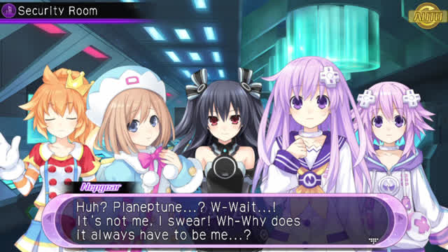 Hyperdimension Neptunia U Action Unleashed - 18. Ch.3 Event Cutscene - Security Room 1
