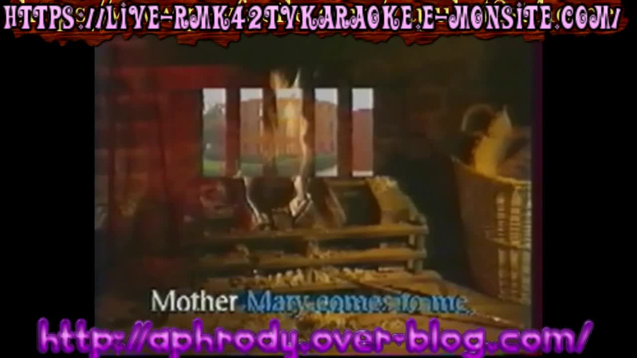 the beatles    let it be     karaoke  rmk42tvkaraoke