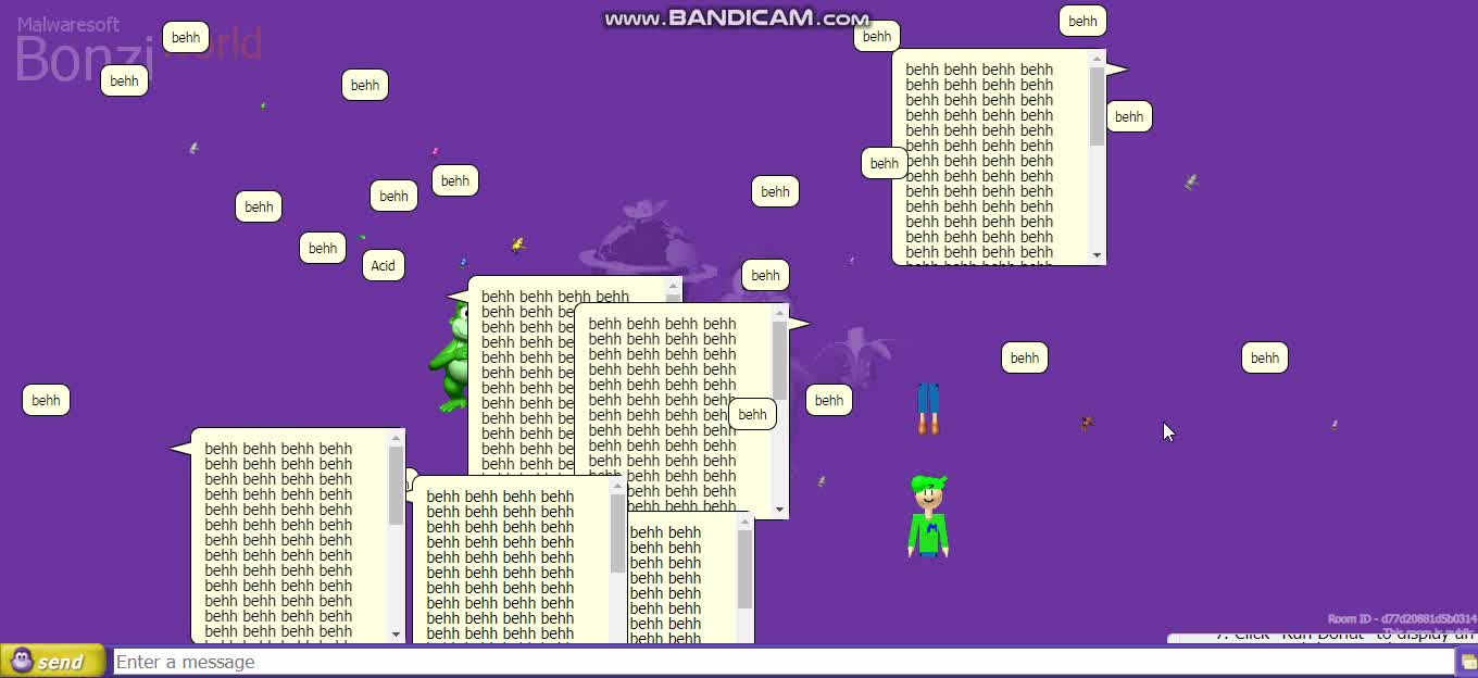 Bonziworld behh flood