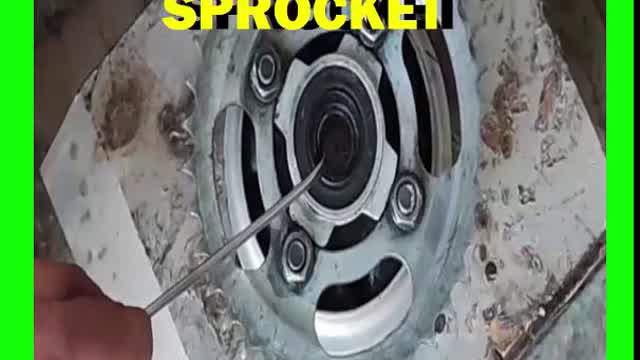 CAMBIO DE BALERO Y BUJE, DEL PORTA SPROCKET, GOLDACELERIUX