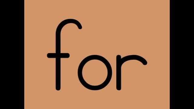 For Song