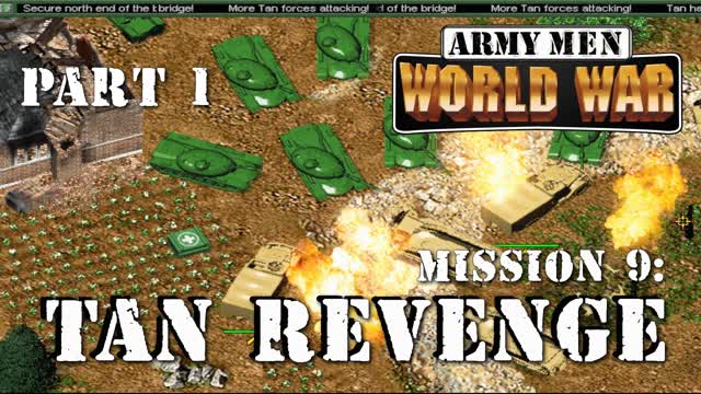 Army Men: World War - PC version - Mission 9: Tan Revenge (Part 1)