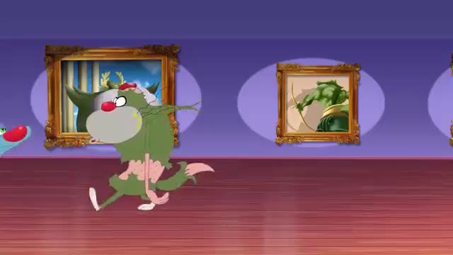 Oggy And the Cockroaches Season 7 General Jack Muscle Cat