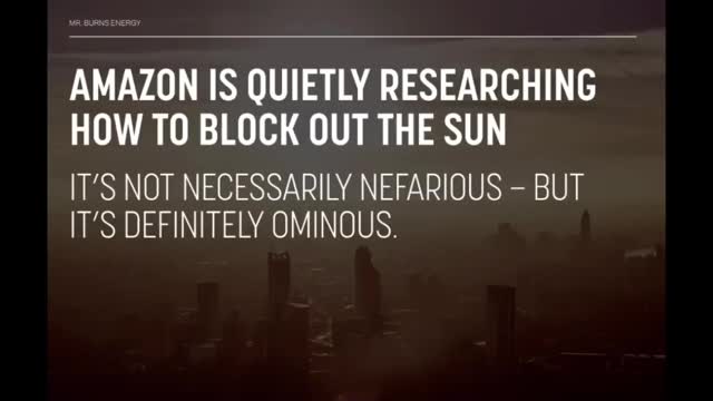WARNING! THE WORLD GOVERNMENTS HAVE APPROVED BLOCKING THE SUN FOR GOOD TO END THE CLIMATE CRISIS!