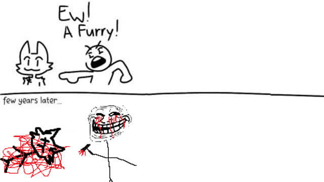 Aussie Nonce Furry Gets Beaten Up