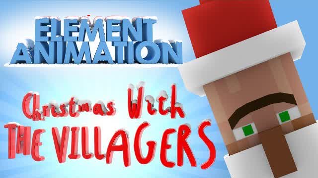 Christmas with the Villagers (Minecraft Animation)
