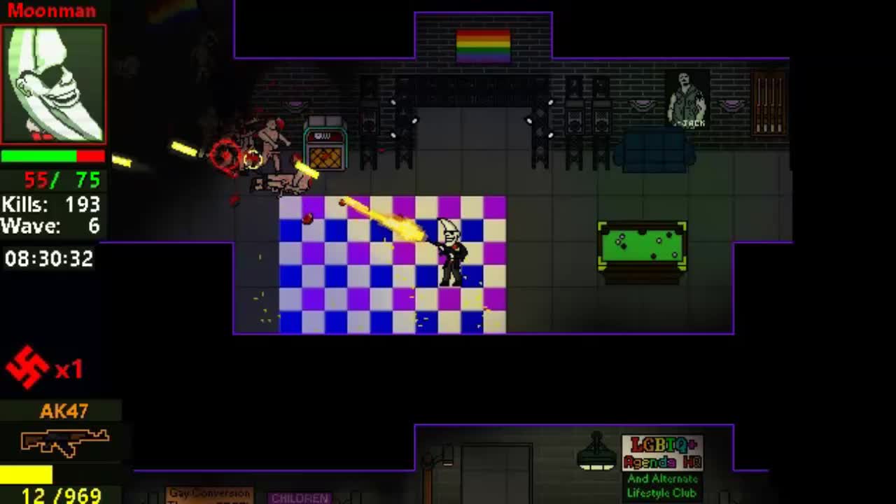Aniquilando transtornados en Angry Goy 2