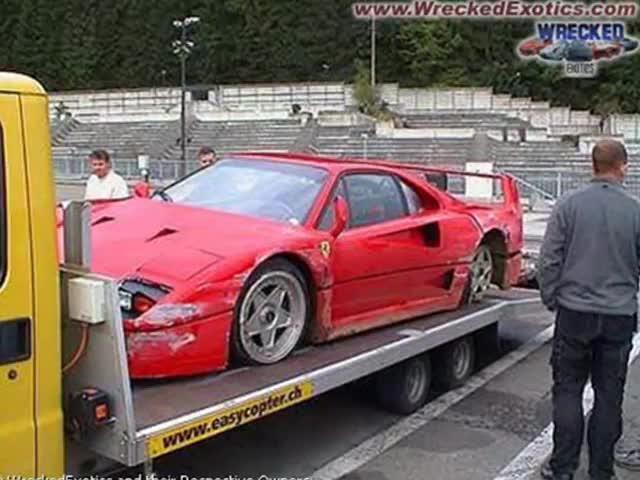 Ferrari Crash Compilation