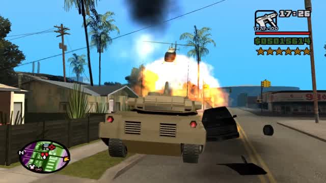 How to get 6 stars in GTA San Andreas