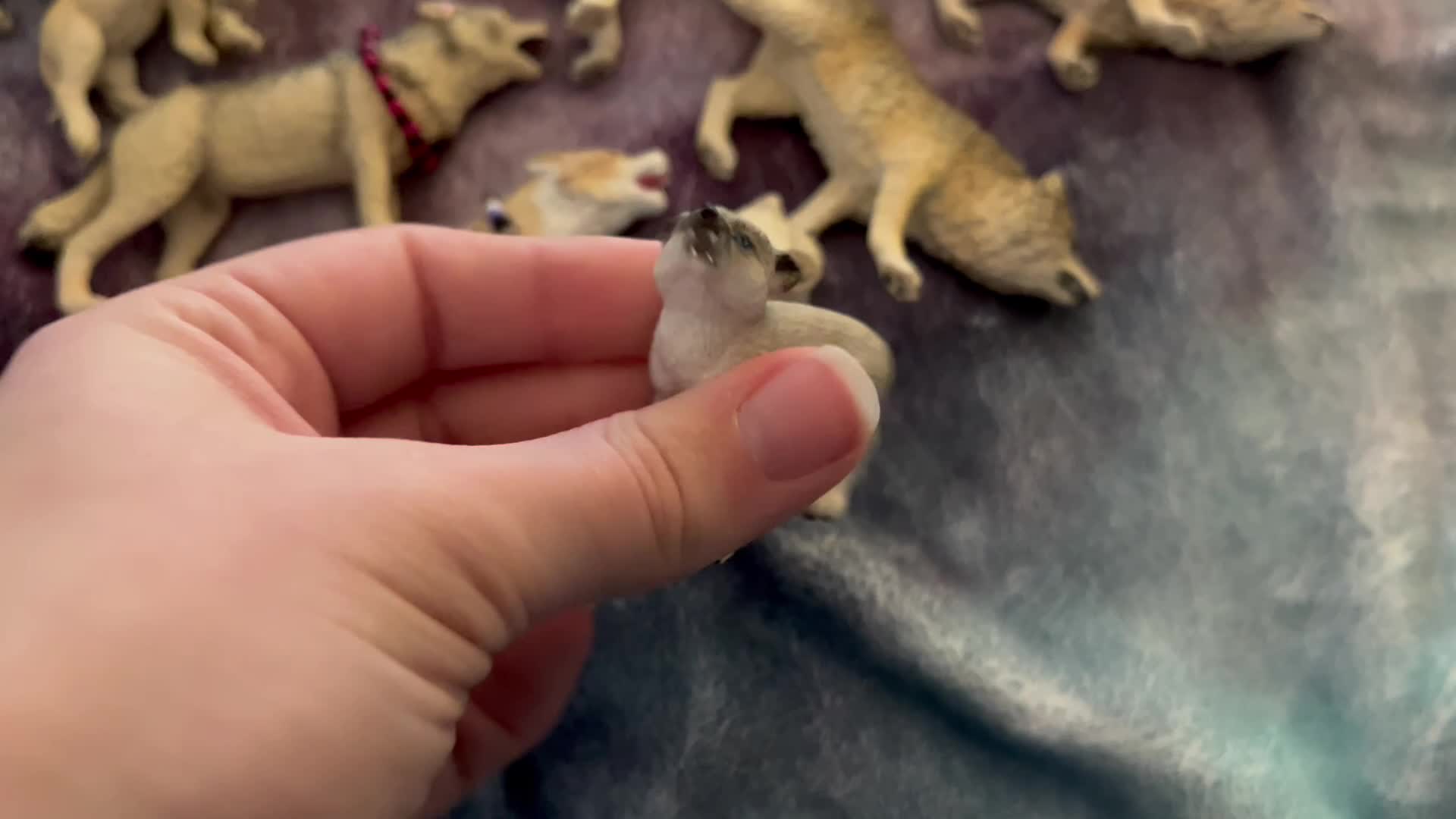 Schleich and Safari Ltd wolf collection tour! Part 1 :D