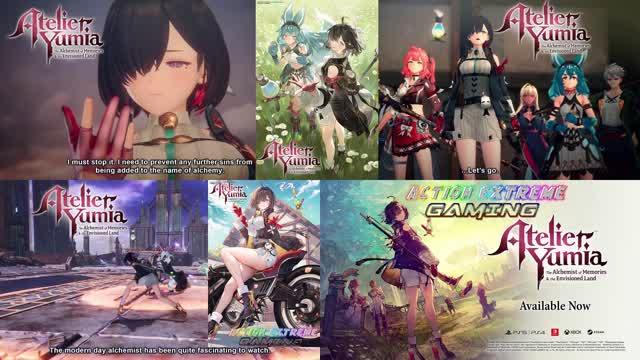 Atelier Yumia: The Alchemist of Memories & the Envisioned Land [Available now Launch Trailer]