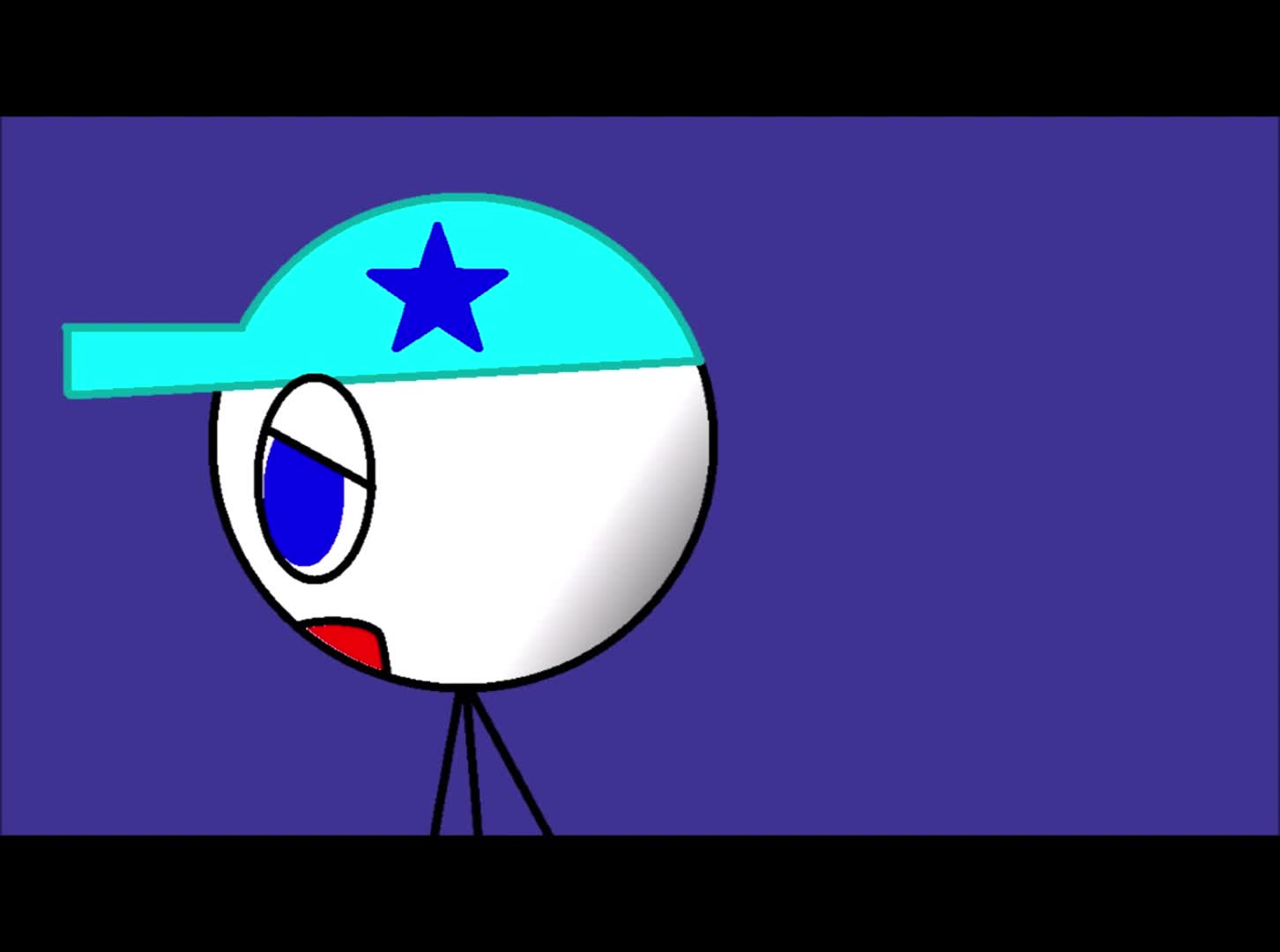 Skeleton roasting in cyano's movie
