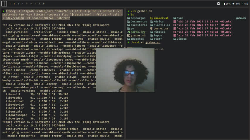 $. A. N. T. E. R. Í. A. + un script de mierda para grabar más rapido