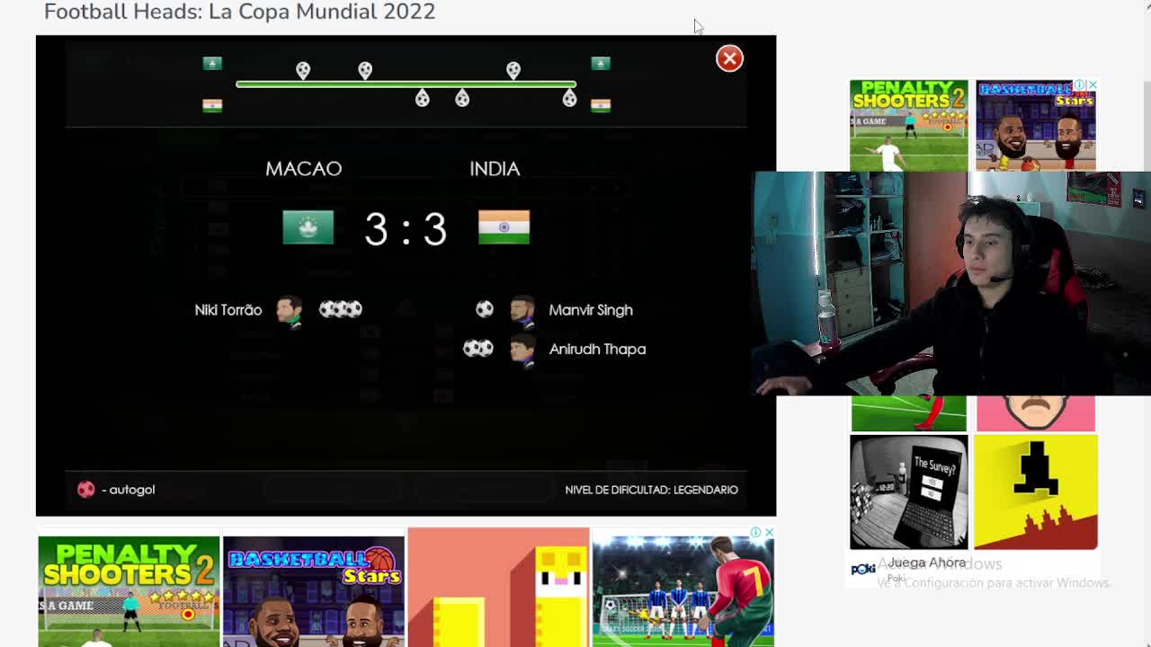 SI EMPATO O PIERDO NO VALE. #7 | Football Heads Qatar 2022