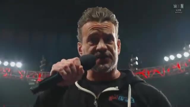 a very heated cm punk moment