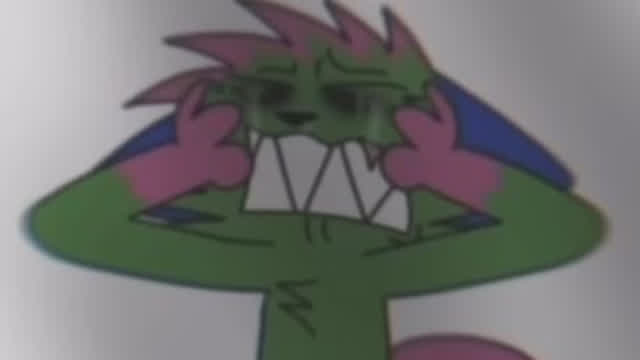 Patrick Star touches Kevins pizza