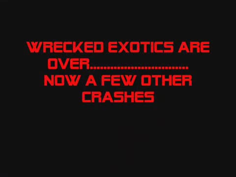 Really Bad crashes