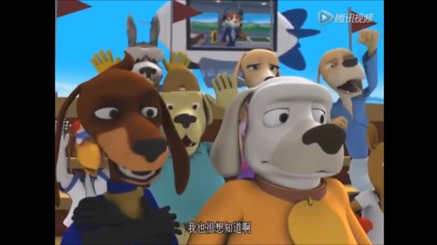 Turbo Dogs episode Return To Lender - Strut Misses The Race Because GT Borrowed His Steering Wheel