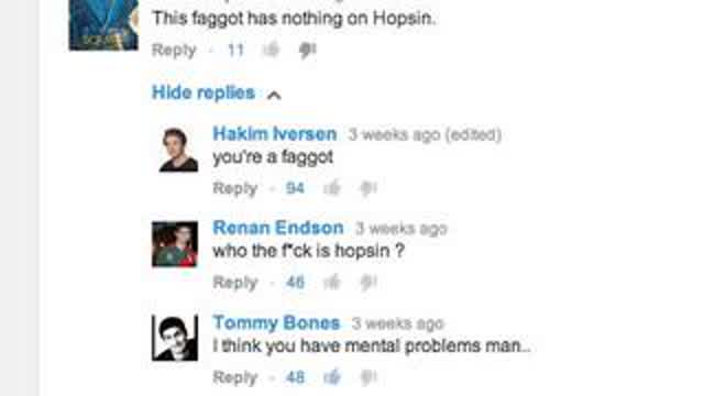 hate comments/negative comments(old video)