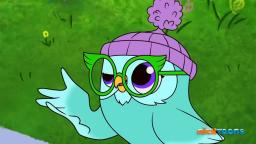 Athena's cute hooting and voice!