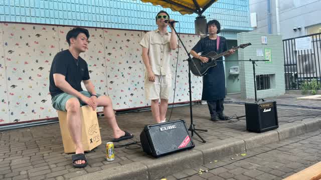 real vocalist belts out "less of you"