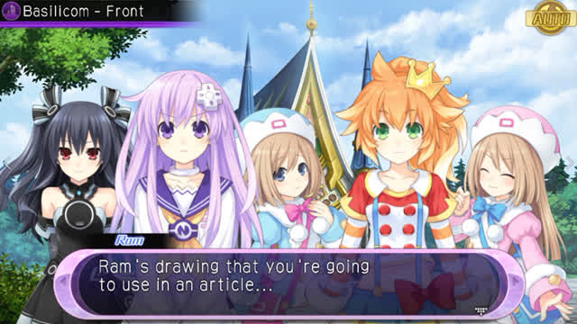 Hyperdimension Neptunia U Action Unleashed - 3. Ch.1 Prologue - Candidates Scenario 1