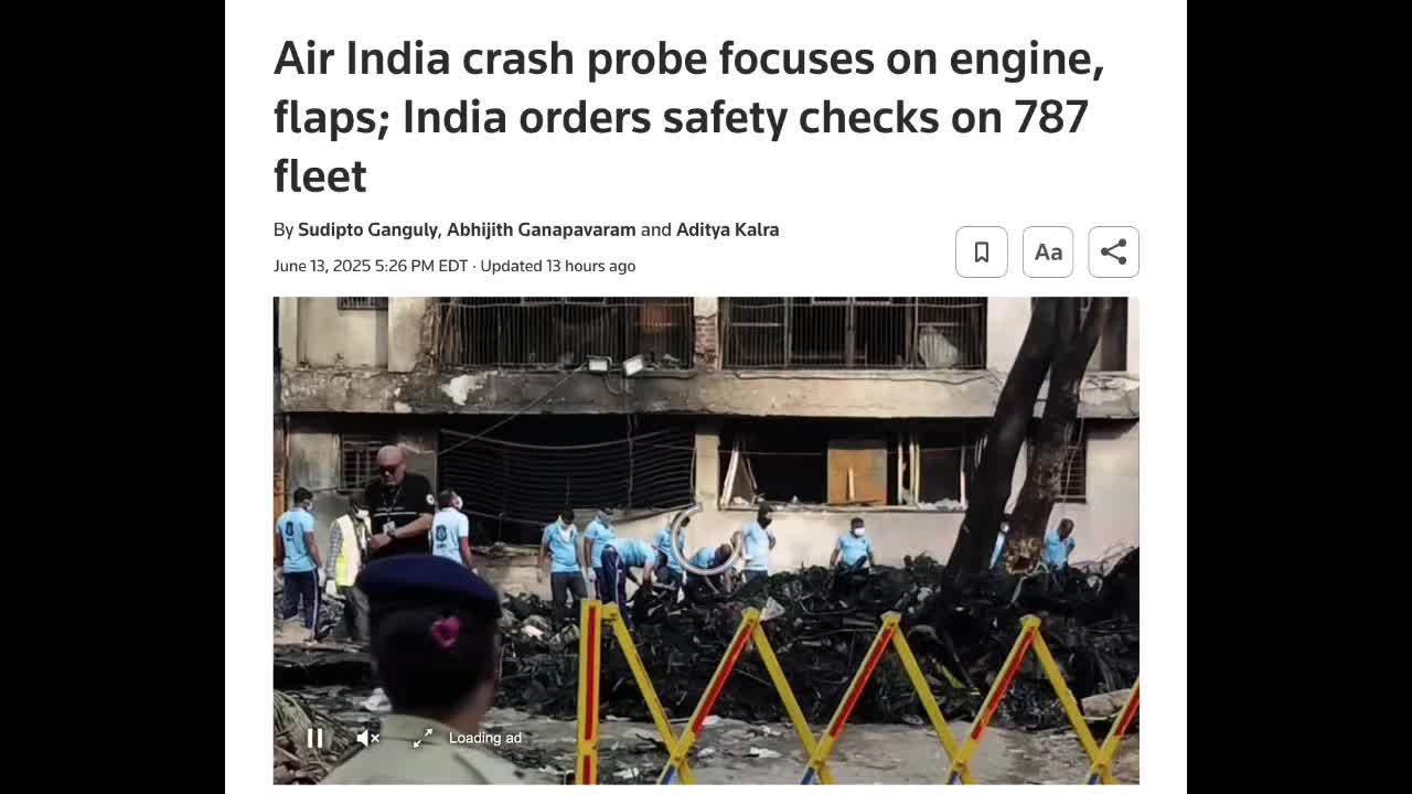 33 SECONDS OF HORROR! AIR INDIA CONTINUES TO HAVE SUSPICIOUS CIRCUMSTANCES SURROUNDING IT!