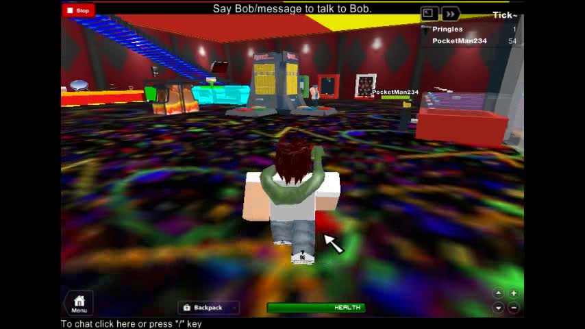 I harrass a player and play dance dance revolution