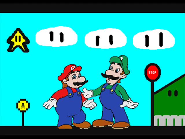 Hotel Mario and Gay Luigi in the City