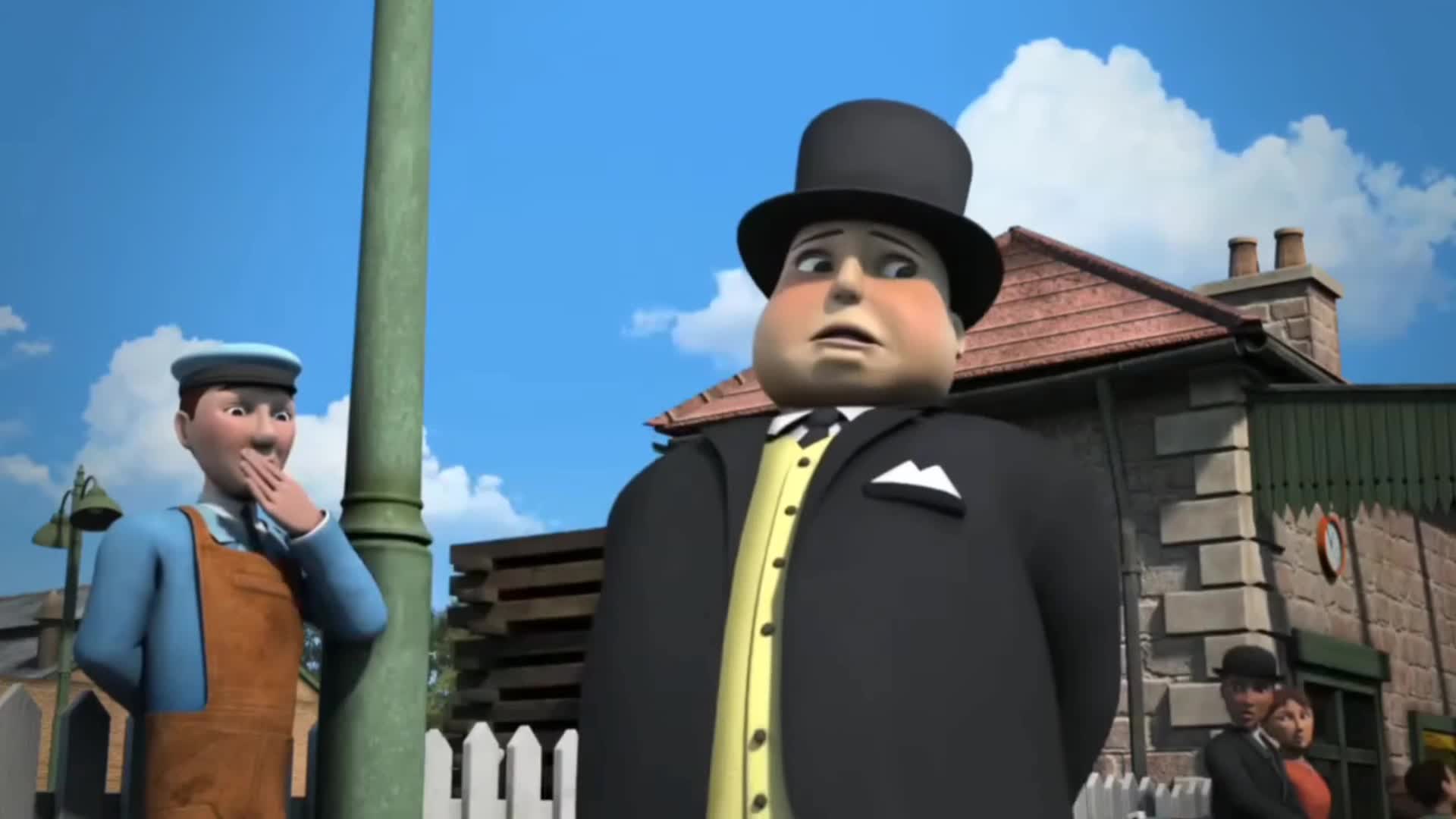 Sir Topham Hatt ripped his pants lol