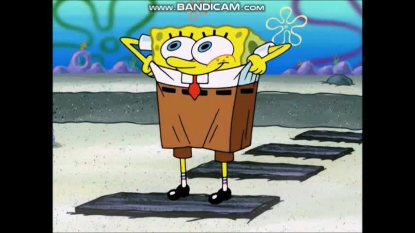 Charlie Cusses At Squidward & Calls Him A Bitch For Kicking SpongeBob & Not Helping Him Out