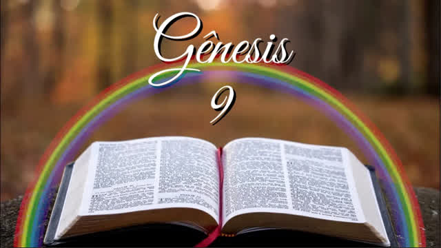 Genesis Chapter 9. God's blessings and rainbow. Noah curses Ham. (SCRIPTURE)