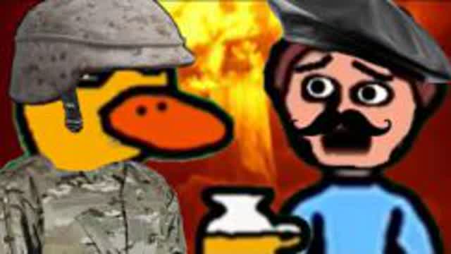 Duck Vs Cruise Missile!