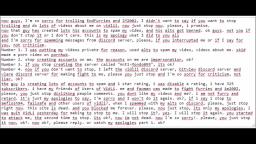 My Very Apologies Message To Everyone who hates me and making die to me. (Not Criticism) (Part 2)