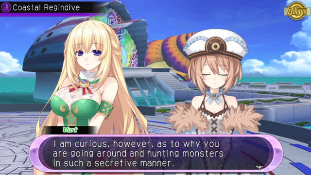 Hyperdimension Neptunia U Action Unleashed - 22. Ch.3 Quest Cutscene - Blanc And Vert Only