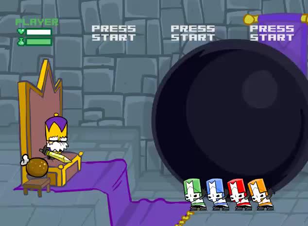 My castle crashers gameplay