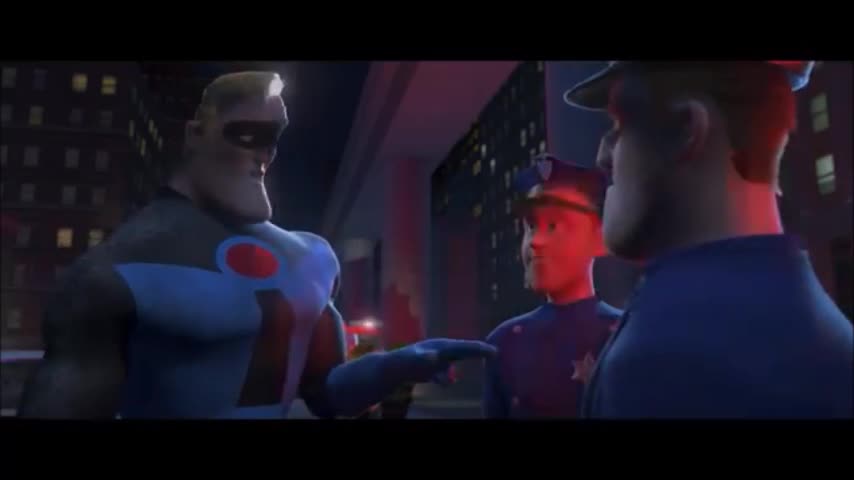 Mr. Incredible Instructs The Police To Send Incrediboy Home To His Mother