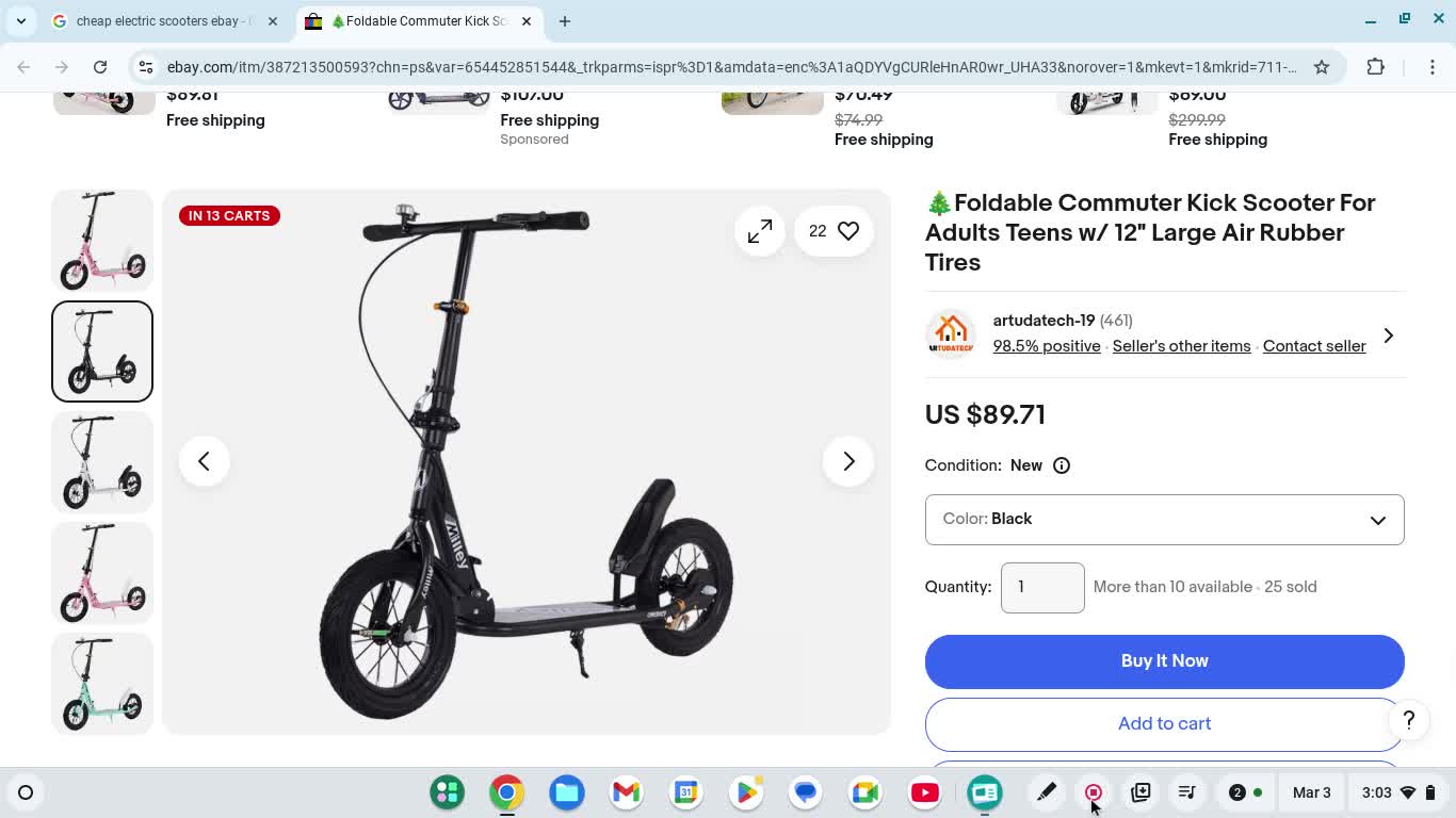 I bought the wrong weight compacity e-scooter :(