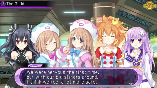 Hyperdimension Neptunia U Action Unleashed - 9. Ch.2 Event Cutscene - The Guild