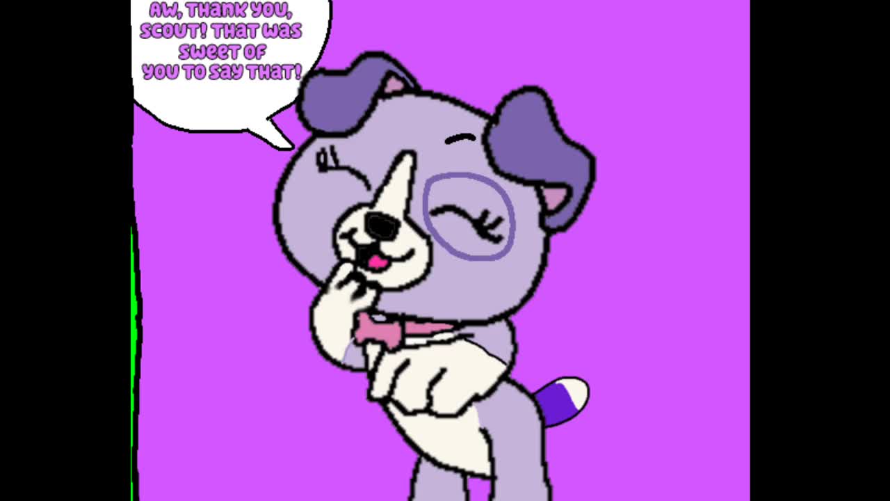 LeapFrog Scout loves Violet comic (uberduck.ai)