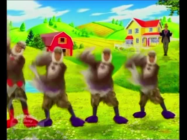 wiggle y aprende en un bello prado