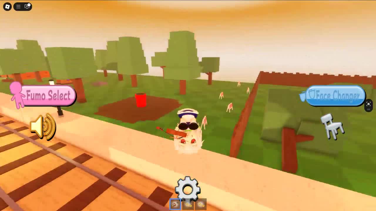 playing fumoland