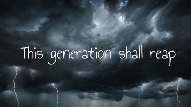Poem: this (wicked) generation