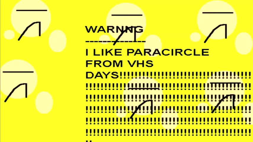 ParaCircle VHS logo enhanced with Yume Summer's G Major