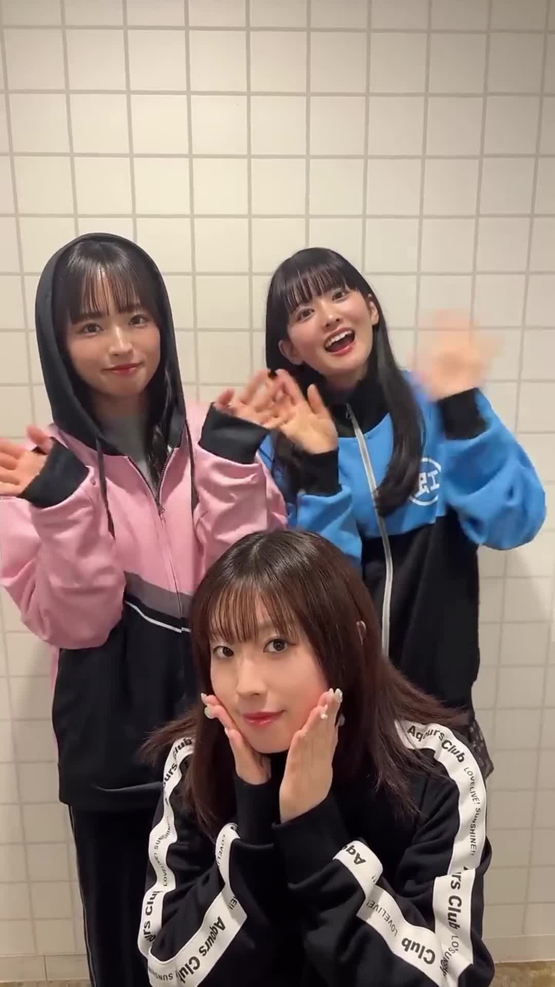The 3 seiyuus for cuties on during song that short video (Part 1)