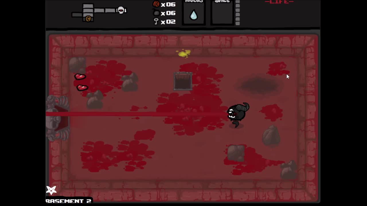 My first time getting brimstone in the binding of issac