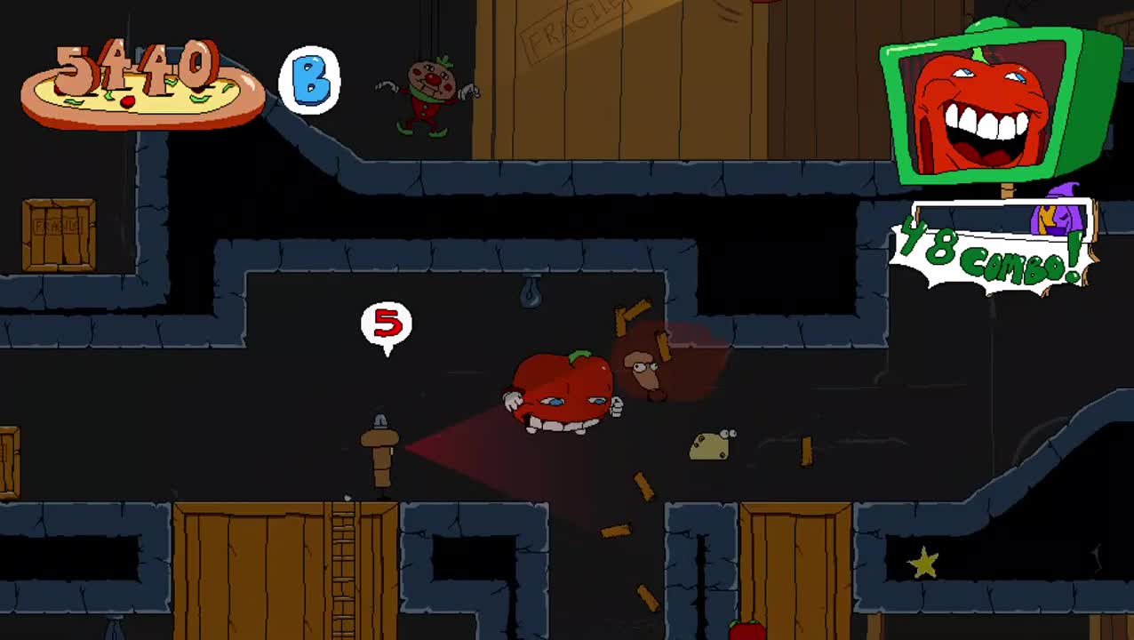 Pizza Tower Chef Kiss Mod Pepperman in Don't make a Sound S Ranked & Lap 2