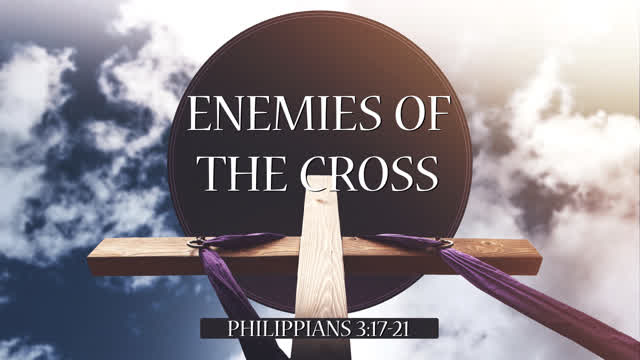 Ultimate warning: The enemies of the cross
