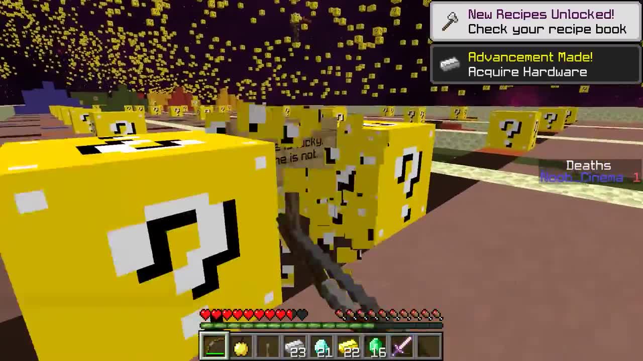 HOW TO CRAFT a LUCKY BLOCK ARMOR in MINECRAFT SECRET RECIPE