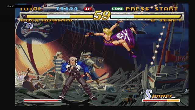 The First 15 Minutes of Fatal Fury: Mark of the Wolves (Dreamcast)